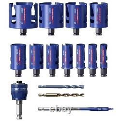 Bosch 2608900489 15 Piece Expert Tough Material Hole Saw Set