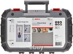 Bosch Pro 9 Piece Hole Saw Progressor Metal Wood Drill & Arbour Set, 2608594189