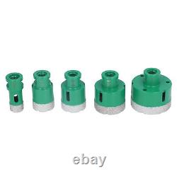 Brazed Hole Saw Set Uniform Coating Drill Bit Set High Bearing