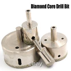 Diamond Core Drill Bit Cutting Hole Saw for Glass Marble Tile Hole Maker 9-80mm