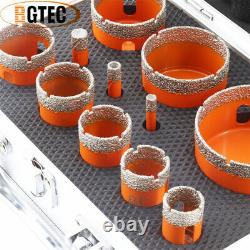 Diamond Drill Bit Set 11pcs/box Hole Saw Set for Ceramci Tile Porcelain BGTEC