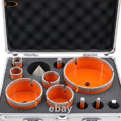 Diamond Drill Bit Set M14 Hole Saw Drilling Bit Chamfer Bit Ceramic Tile Marble