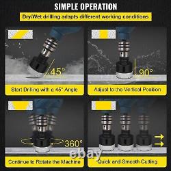 Diamond Drill Bit Storage Case Tile Hole Saw Kit Vacuum Brazed Diamond Drill Bit