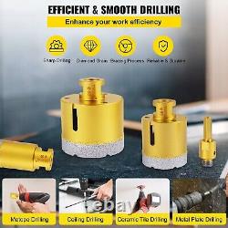 Diamond Drill Bits Diamond Hole Saw Tile Hole Saw Kit Vacuum Brazed Drill Bit