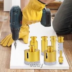 Diamond Drill Bits Diamond Hole Saw Tile Hole Saw Kit Vacuum Brazed Drill Bit