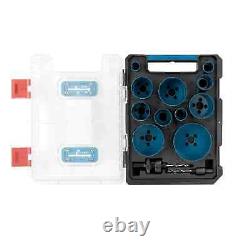 Erbauer Bi-Metal Steel 13 Piece Holesaw Set