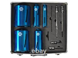 Faithfull HF11PSA Diamond Core Drill Kit & Case Set of 11 FAIDCKIT11