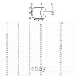 HSS Diamond Holesaw Holes Saw Drill Bit Cutter Tile Glass Marble Ceramic M3-M38