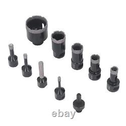 Hole Saw Kit Vacuum Brazed Drill Bits M14 6-50mm For Porcelain Tile