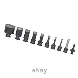 Hole Saw Kit Vacuum Brazed Drill Bits M14 6-50mm For Porcelain Tile