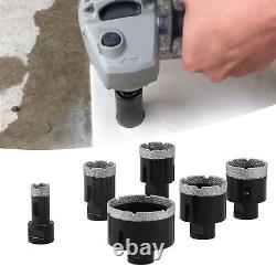 Hole Saw Set 6-in-1 Tile Hollow Drill Hand Tools Hardware With Box