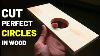 How To Cut Perfectly Circular Holes Hole Saw Bit Circle Bit Cut Circles In Wood Drywall Pvc