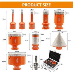 M14 Diamond Hole Saw for Porcelian Tile Granite Angle Grinder Adapter Drill Bit