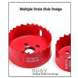 M42 Bi metal Hole Saw 15-300mm Drill Bit Arbor Pilot Hole Saw Metal Wood Plastic