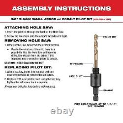 Milwaukee Functional Bi-Metal Hole Saw Set + Plumber Selfeed Bits Set (33-Piece)