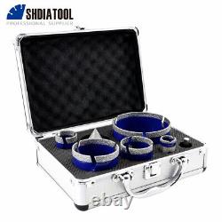 SHDIATOOL Diamond Drill Bits Set How Saw Milling Tile Porcelain Ceramic M14 Tool