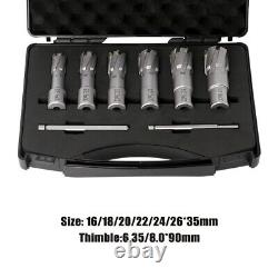 TCT Annular Cutter Hole Saw Drill Bits for Iron Stainless Steel Drilling