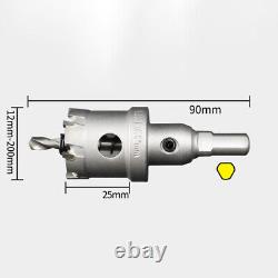 TCT Hole Saw Drill Bit 12 to 170mm for Stainless Steel Metal Sheet Cutter