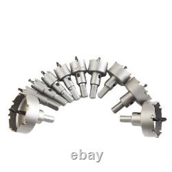 TCT Hole Saw Drill Bit Set Carbide Tip Cutter Alloy Metal Tool Stainless Steel