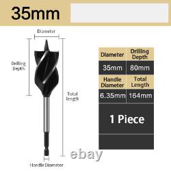 Wood Bits Auger Drill Bit Holesaw Hole Boring Cutter Joiner Carpenter 10mm-35mm